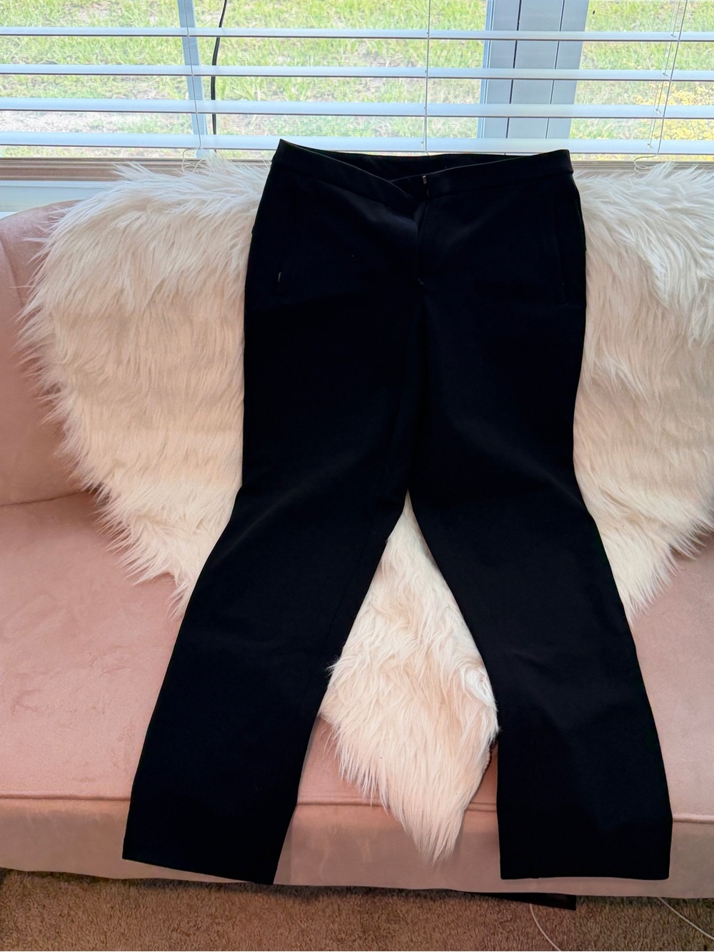 lululemon athletica Black Straight-Leg Trousers